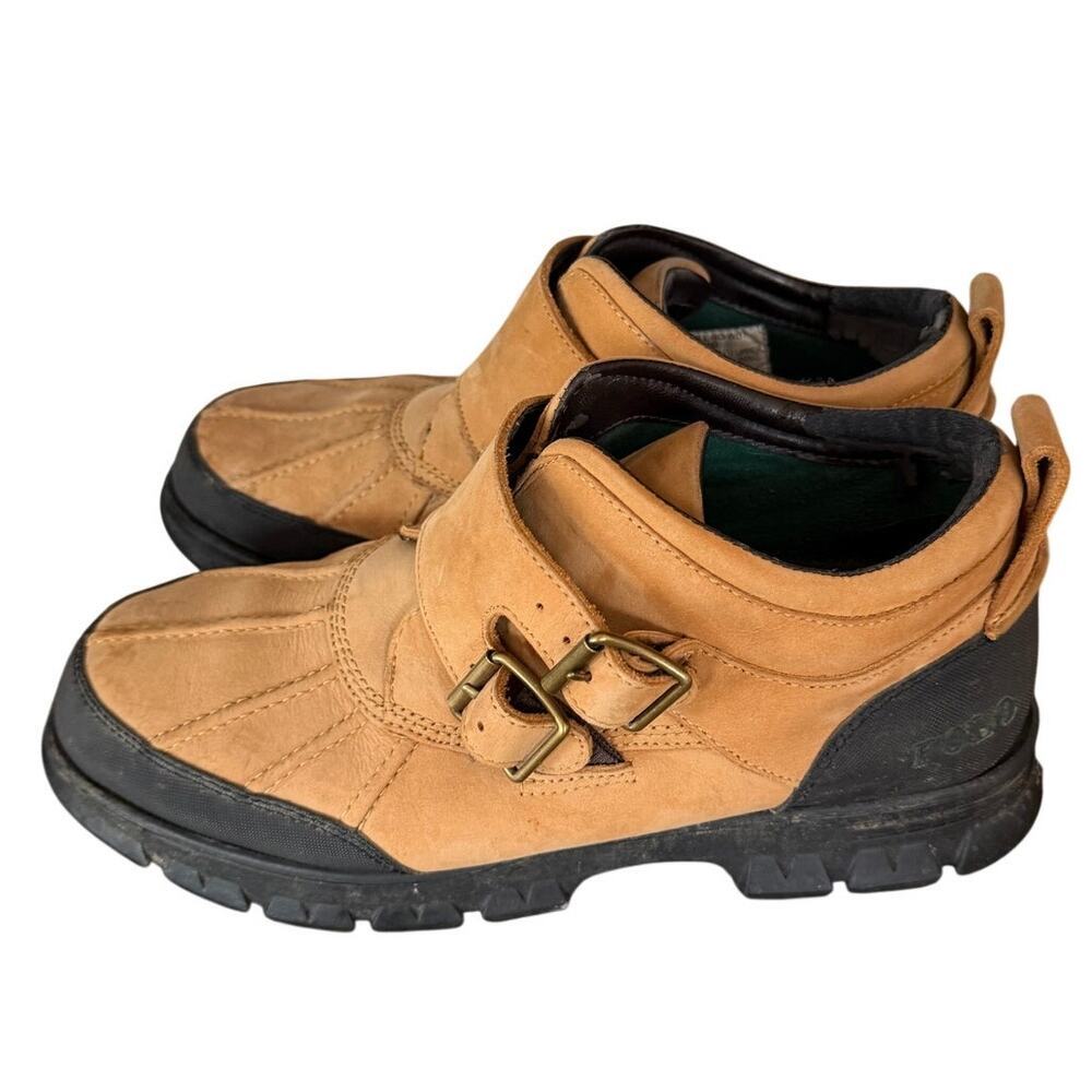 Ralph Lauren Dover III Men's Tan Boots Size 11